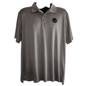Trunks Surf & Swim Co Mens Gray Size Large Dri-Fit UPF 50 Polo Shirt